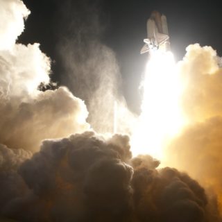 Vehicle space shuttle iPhone4s Wallpaper
