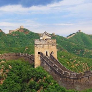 Landscape Great Wall iPhone4s Wallpaper