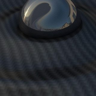 Cool black sphere iPhone4s Wallpaper