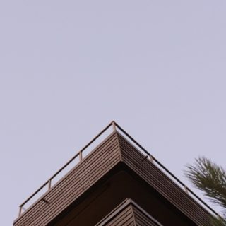 Landscape veranda iPhone4s Wallpaper