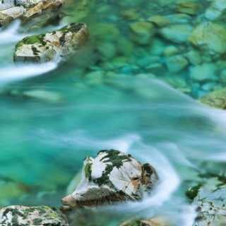 Landscape river iPhone4s Wallpaper