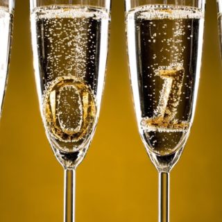 Food sparkling wine iPhone4s Wallpaper