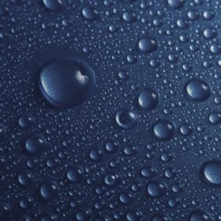 Natural water drops blue iPhone4s Wallpaper