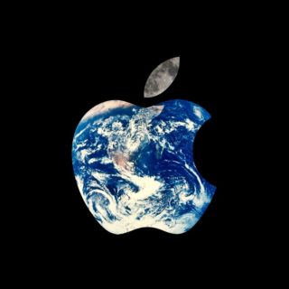 Apple Earth iPhone4s Wallpaper