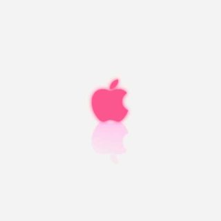 Apple white peach iPhone4s Wallpaper