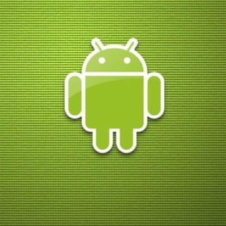 Android logo green iPhone4s Wallpaper