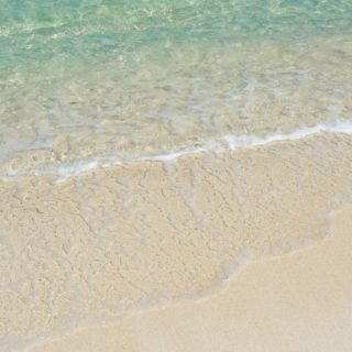 Beach landscape iPhone4s Wallpaper