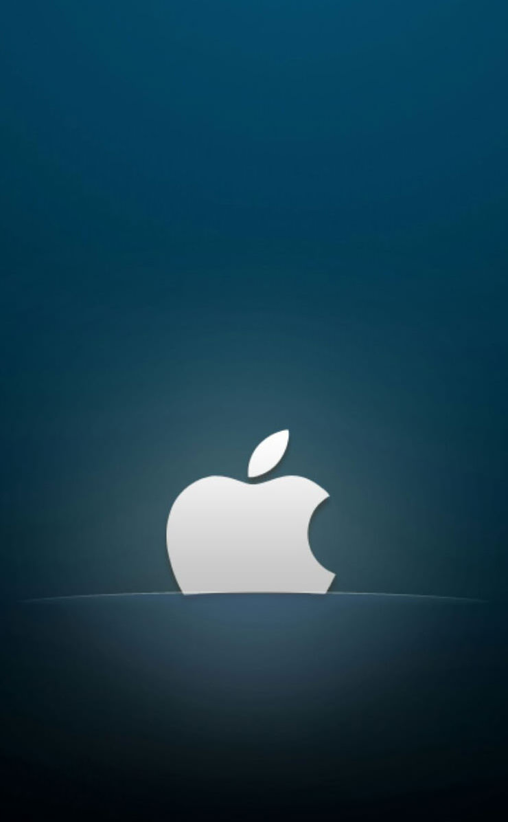 Apple blue | wallpaper.sc iPhone4s