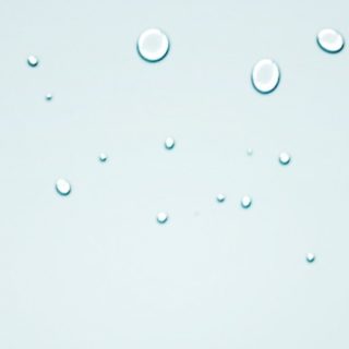 Natural water drops white iPhone4s Wallpaper