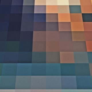 Pattern Brown Blue iPhone4s Wallpaper