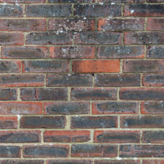 Pattern brick black red iPhone4s Wallpaper