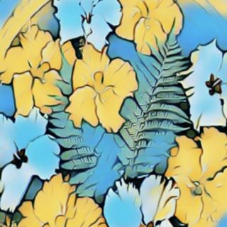 Hibiscus Tropical iPhone5s / iPhone5c / iPhone5 Wallpaper