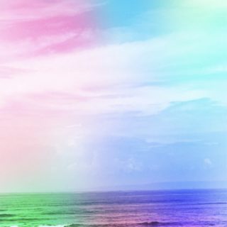 Sea colorful iPhone5s / iPhone5c / iPhone5 Wallpaper