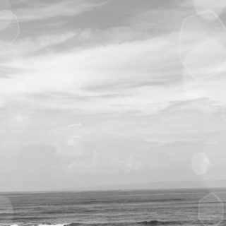 Ocean monochrome iPhone5s / iPhone5c / iPhone5 Wallpaper