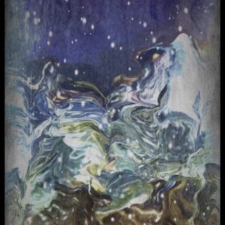 Marble Snow iPhone5s / iPhone5c / iPhone5 Wallpaper