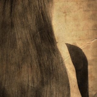 Black hair Sepia iPhone5s / iPhone5c / iPhone5 Wallpaper