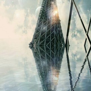 Tower submerged iPhone5s / iPhone5c / iPhone5 Wallpaper