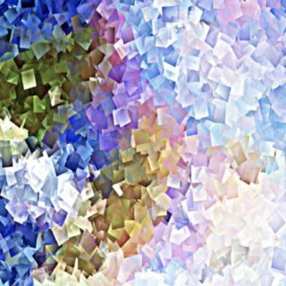 Hydrangea mosaic iPhone5s / iPhone5c / iPhone5 Wallpaper