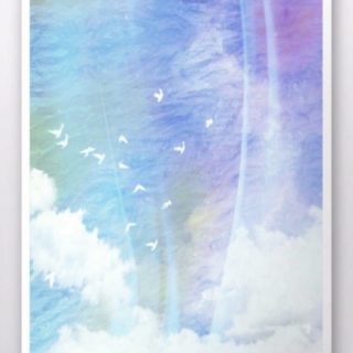 Sea clouds iPhone5s / iPhone5c / iPhone5 Wallpaper