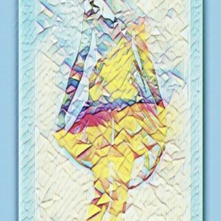 women mosaic iPhone5s / iPhone5c / iPhone5 Wallpaper