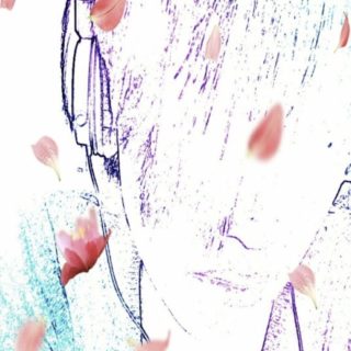 Headphone petal iPhone5s / iPhone5c / iPhone5 Wallpaper