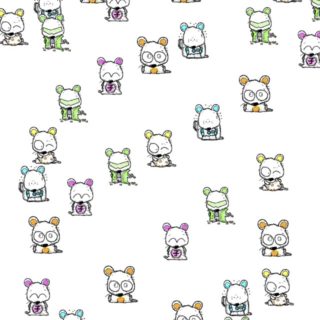 Mouse illustration iPhone5s / iPhone5c / iPhone5 Wallpaper