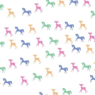 Horses deer colorful iPhone5s / iPhone5c / iPhone5 Wallpaper