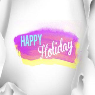 Happy Holidays iPhone5s / iPhone5c / iPhone5 Wallpaper