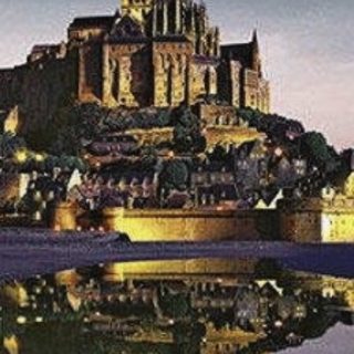 Mont-St-Michel World heritage iPhone5s / iPhone5c / iPhone5 Wallpaper