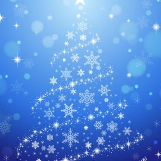 Christmas tree iPhone5s / iPhone5c / iPhone5 Wallpaper