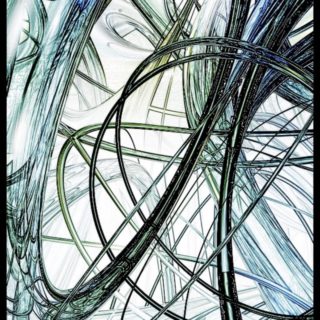 Spiral sketch iPhone5s / iPhone5c / iPhone5 Wallpaper