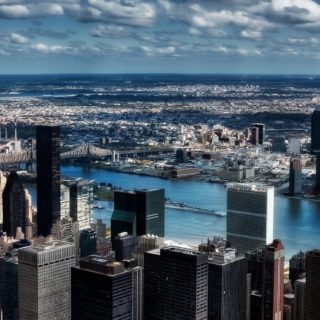 Urban landscape iPhone5s / iPhone5c / iPhone5 Wallpaper