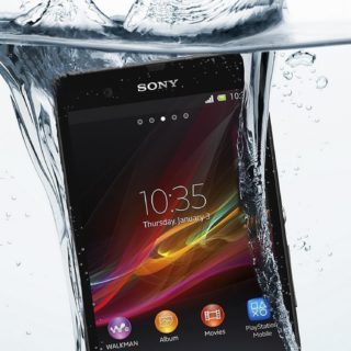 Cool Xperia water iPhone5s / iPhone5c / iPhone5 Wallpaper