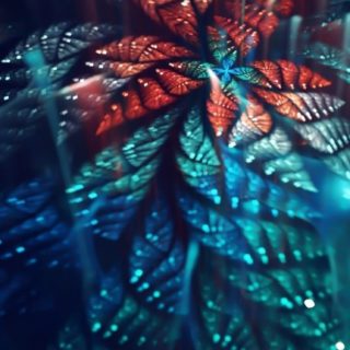 Cool green red iPhone5s / iPhone5c / iPhone5 Wallpaper