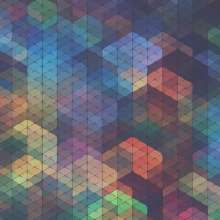 Pattern square iPhone5s / iPhone5c / iPhone5 Wallpaper