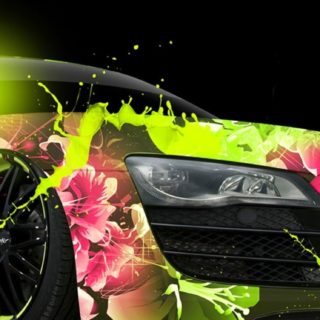 Vehicle car black iPhone5s / iPhone5c / iPhone5 Wallpaper