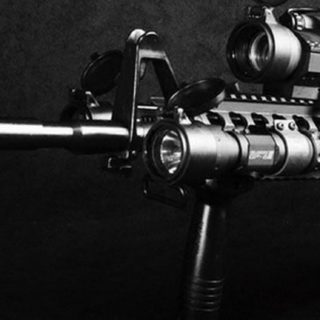 Cool weapon gun iPhone5s / iPhone5c / iPhone5 Wallpaper
