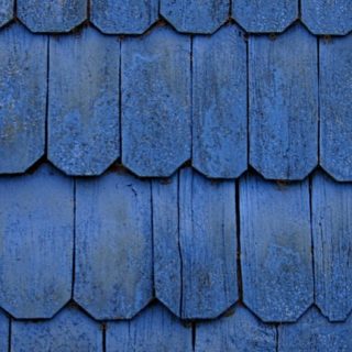 Landscape blue roof iPhone5s / iPhone5c / iPhone5 Wallpaper