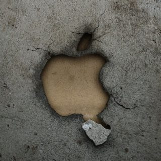 Apple concrete iPhone5s / iPhone5c / iPhone5 Wallpaper
