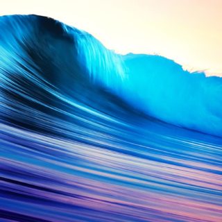 Landscape wave iPhone5s / iPhone5c / iPhone5 Wallpaper