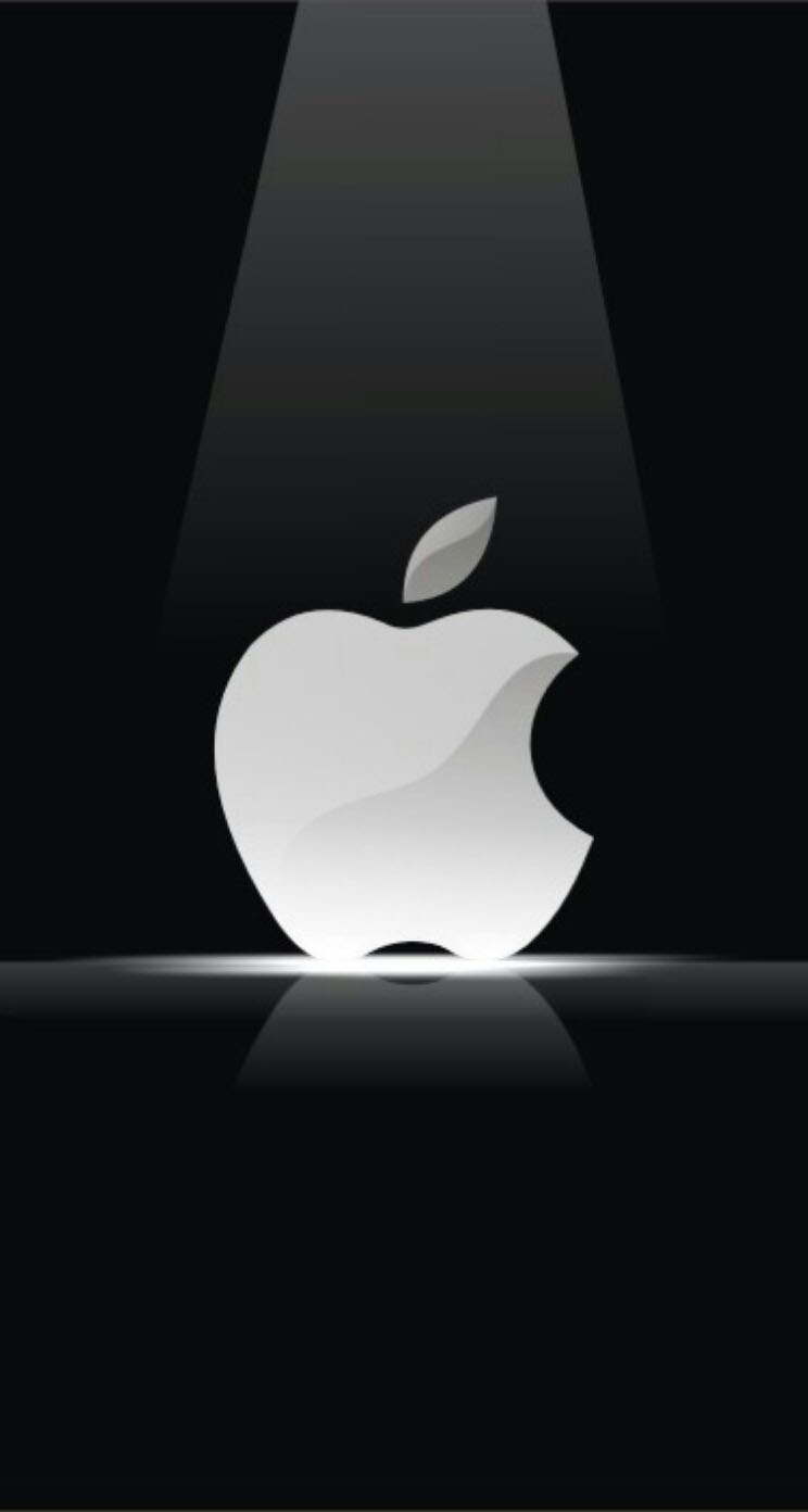 Apple Black | Wallpaper.sc Iphone5S,Se