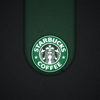 Starbucks logo iPhone5s / iPhone5c / iPhone5 Wallpaper