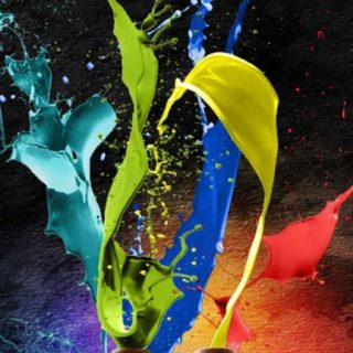 Cool paint iPhone5s / iPhone5c / iPhone5 Wallpaper