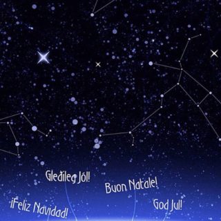 Space constellations iPhone5s / iPhone5c / iPhone5 Wallpaper