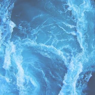 Natural  sea  blue iPhone5s / iPhone5c / iPhone5 Wallpaper