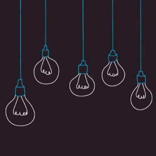 Cool picture bulb black iPhone5s / iPhone5c / iPhone5 Wallpaper