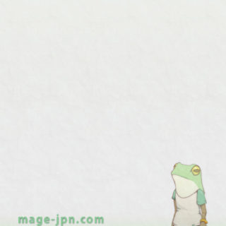 Animal character frog iPhone5s / iPhone5c / iPhone5 Wallpaper