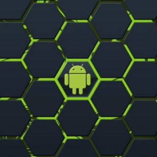 Android logo iPhone5s / iPhone5c / iPhone5 Wallpaper
