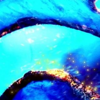 Cool blue fire iPhone5s / iPhone5c / iPhone5 Wallpaper