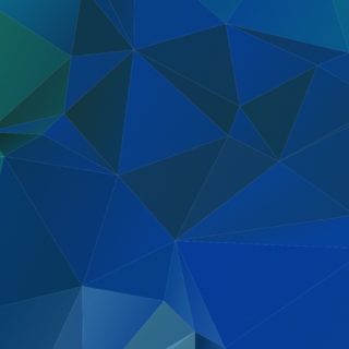 Three-dimensional pattern blue iPhone5s / iPhone5c / iPhone5 Wallpaper
